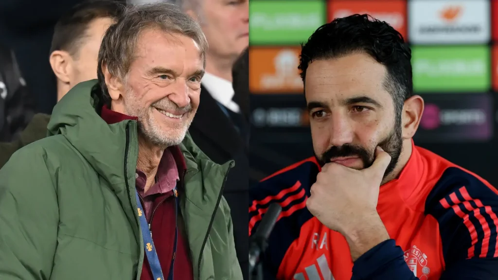 Sir Jim Ratcliffe Flies in for Discussions With Man Utd Head Coach Ruben Amorim